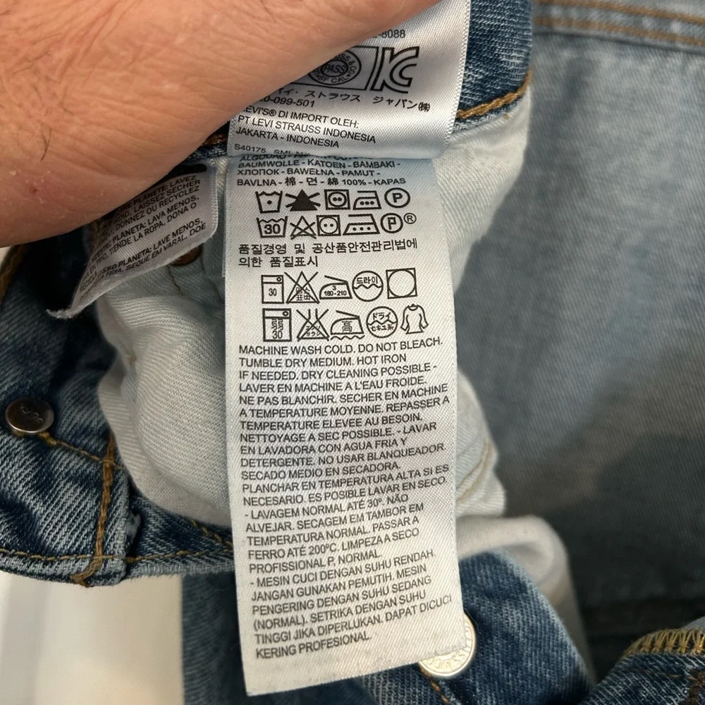 Levi's | Men's 501 Straight Blue Jeans | Size 32x32